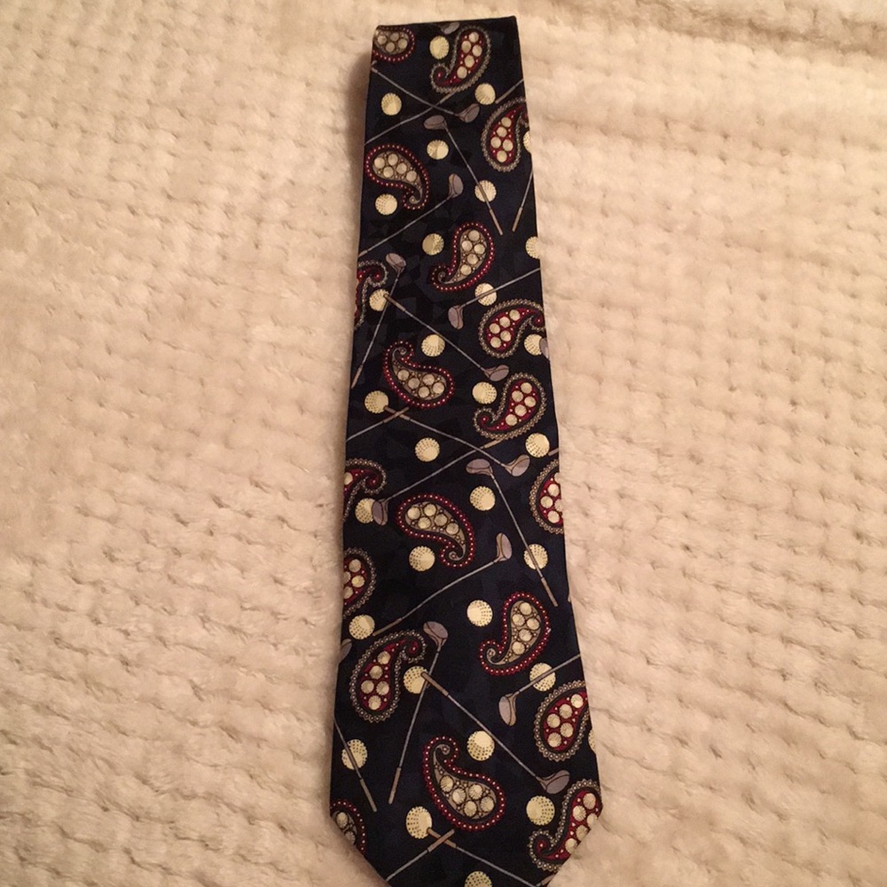 Park Avenue All Silk Golf Tie